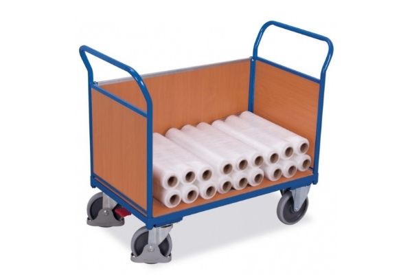 Dreiwand-Plattformwagen