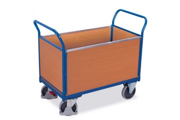 Plattformwagen mit 4 Wänden